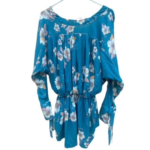 Free People Tuscan Dreams Floral Top - Picture 9 of 10